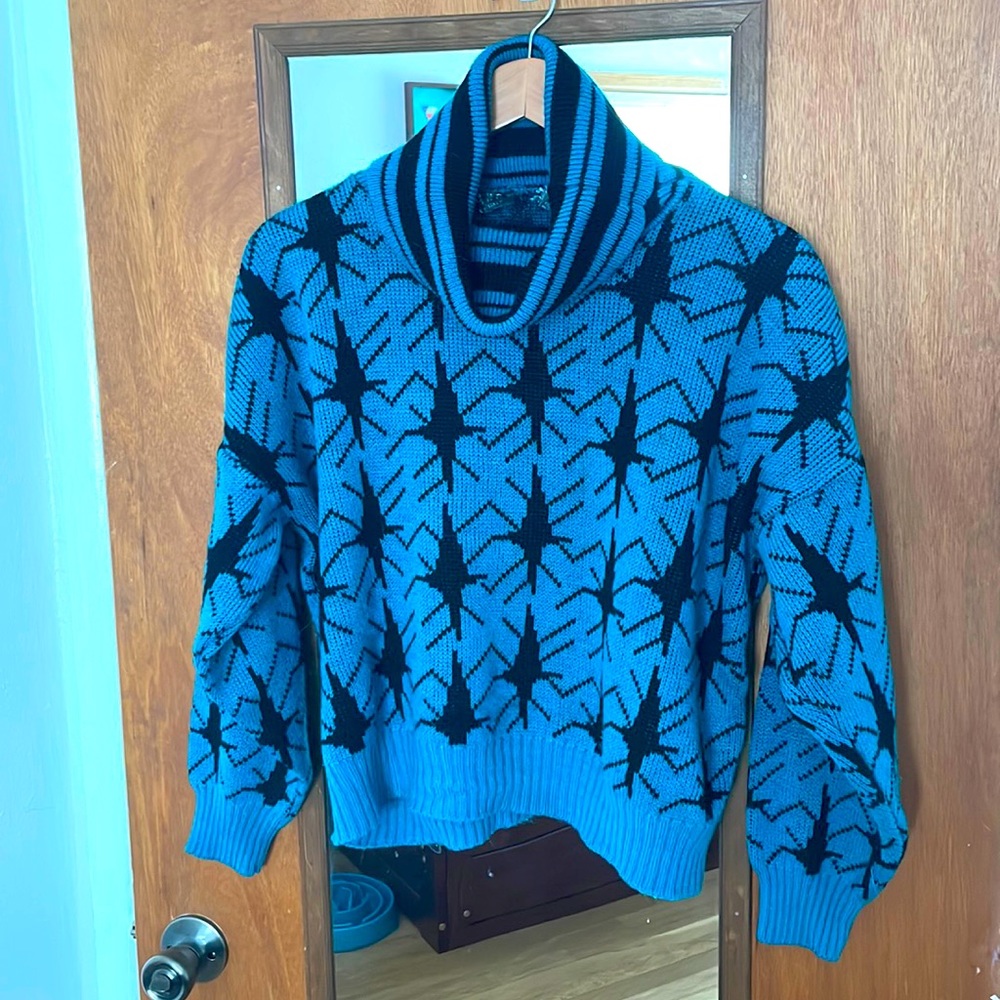 Funky turtleneck